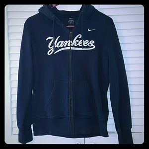 NY Yankee zip up hoodie